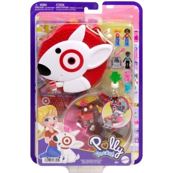 Polly Pocket Target Bullseye Adventure Play Set NEW Christmas 2024 - Picture 1 of 7
